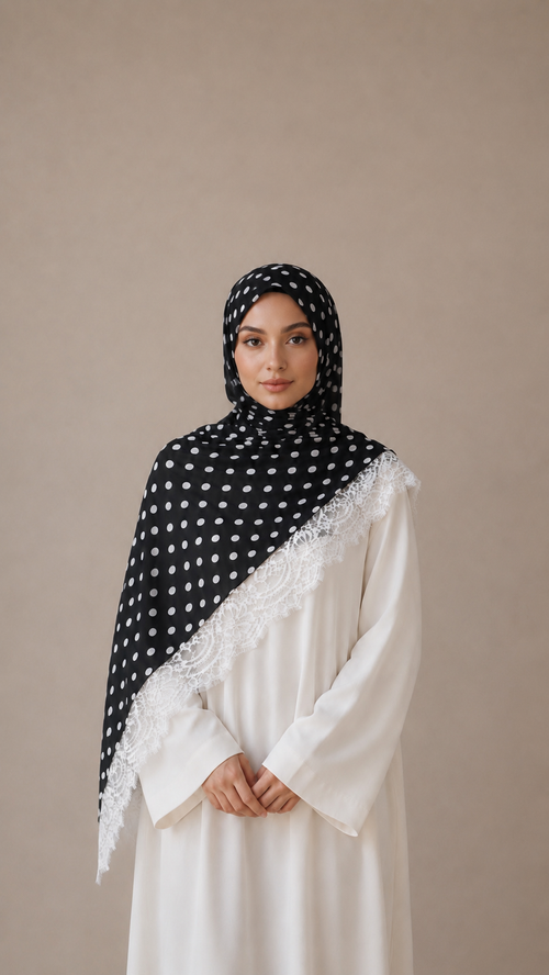 Hijab Polka Dot